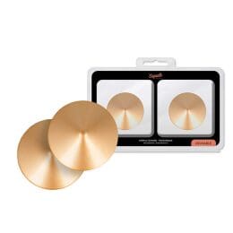 COQUETTE CHIC DESIRE - NIPPLE COVERS GOLDEN CIRCLES 2